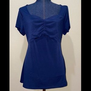 Blue top from Torrid